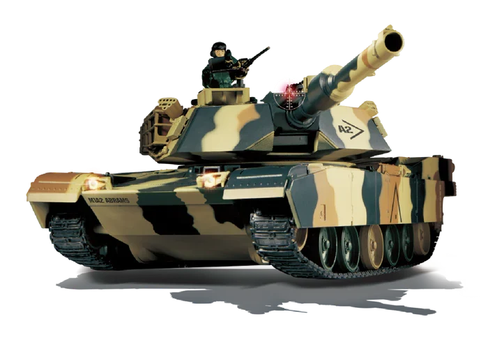 RC PRO 1/24 U.S. Abrams RC IR BB Tank 3816