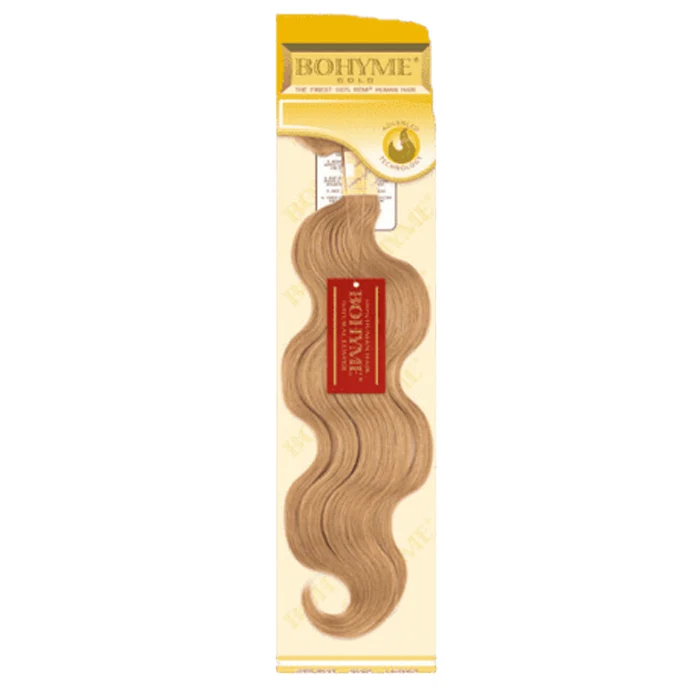 Bohyme Gold 100% Remy Human Hair Weave - VIRGIN/EUROPEAN BODY 14