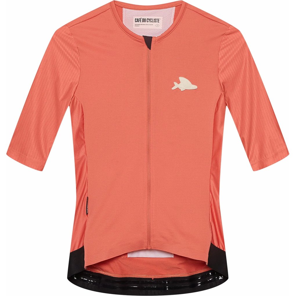 Café du Cycliste Olympe Short Sleeve Jersey Women - cinder red