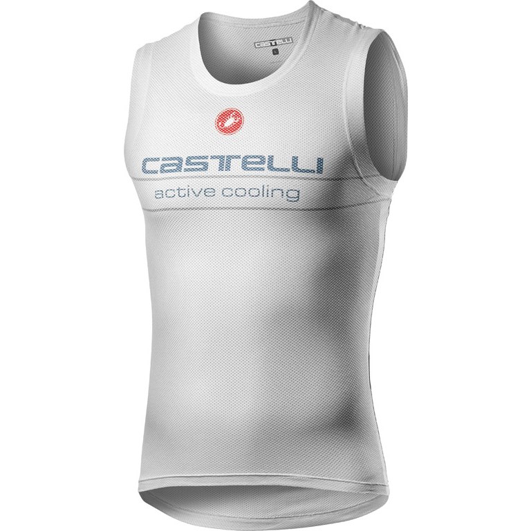 Castelli Active Cooling Sleeveless Undershirt Men - silver grey 870