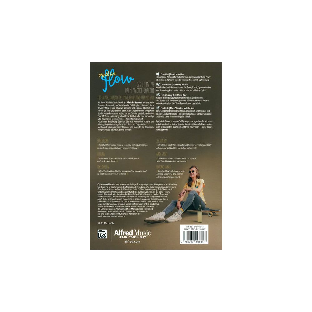 Alfred Music Publishing Christin Neddens Creative Flow – Thomann Ireland