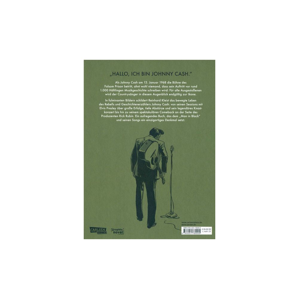 Carlsen Verlag Cash I See A Darkness – Thomann Ireland