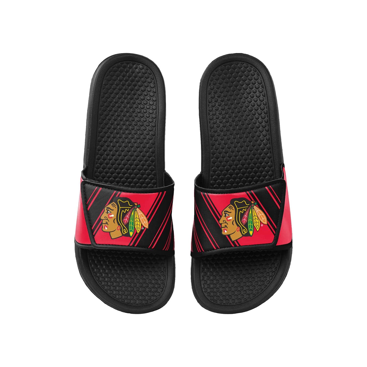 Chicago Blackhawks Legacy Velcro NHL Sport Slides