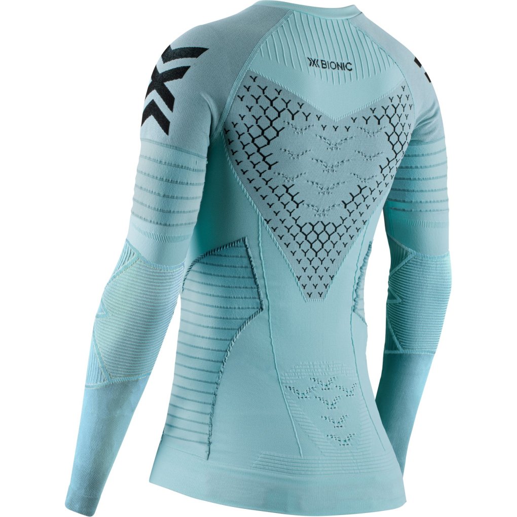 X-Bionic Twyce Race Long Sleeve Shirt Women - clearwater/black