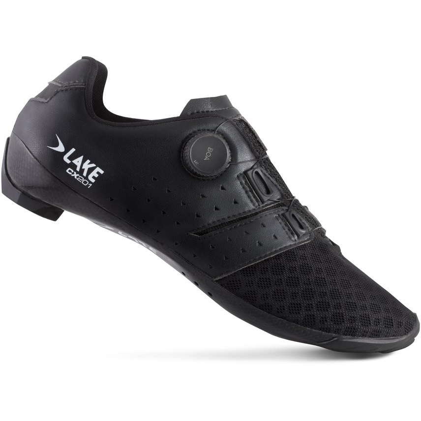Lake CX201 Road Shoes Men - black/black