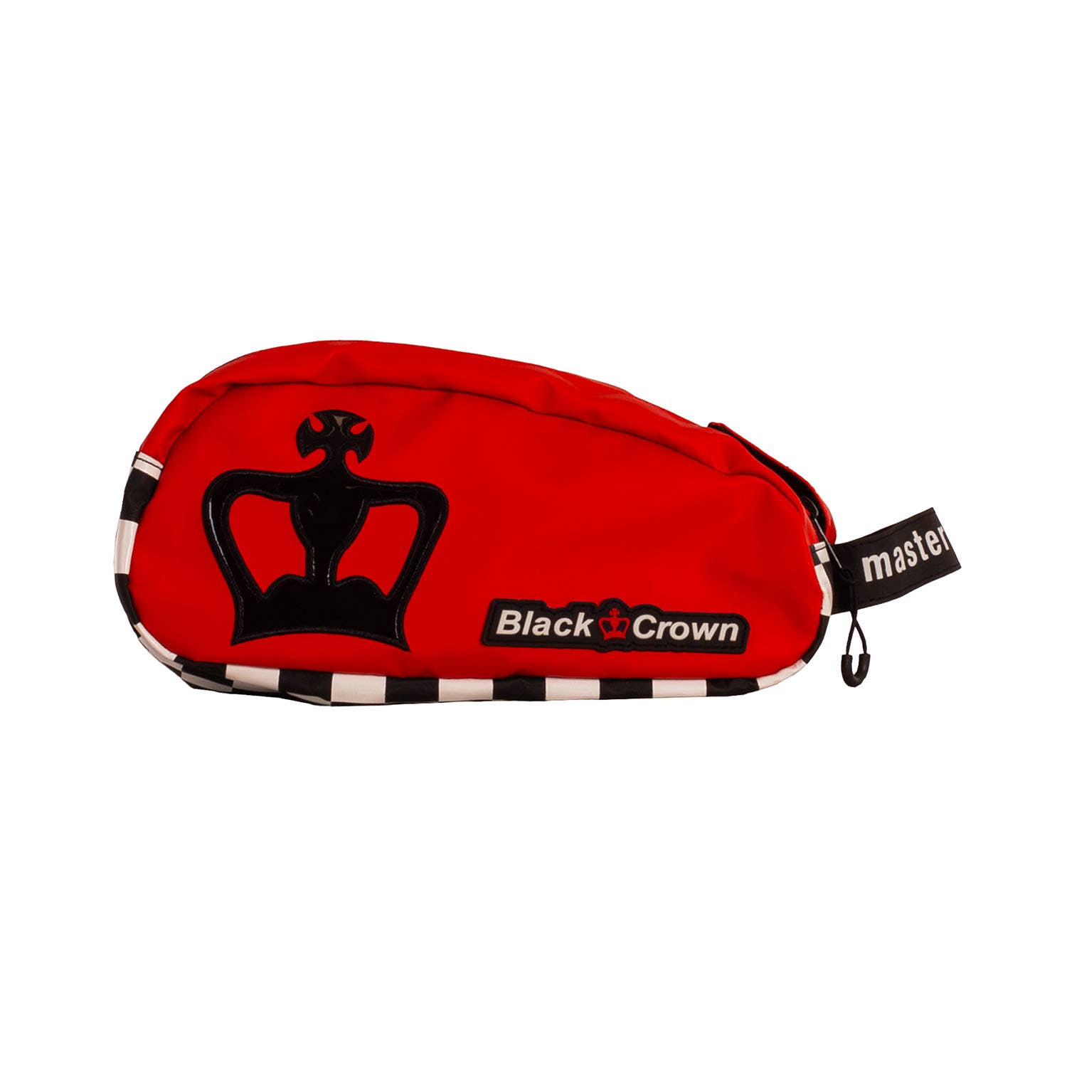 TOILETRY BAG BLACK CROWN CHIRON RED A005987
