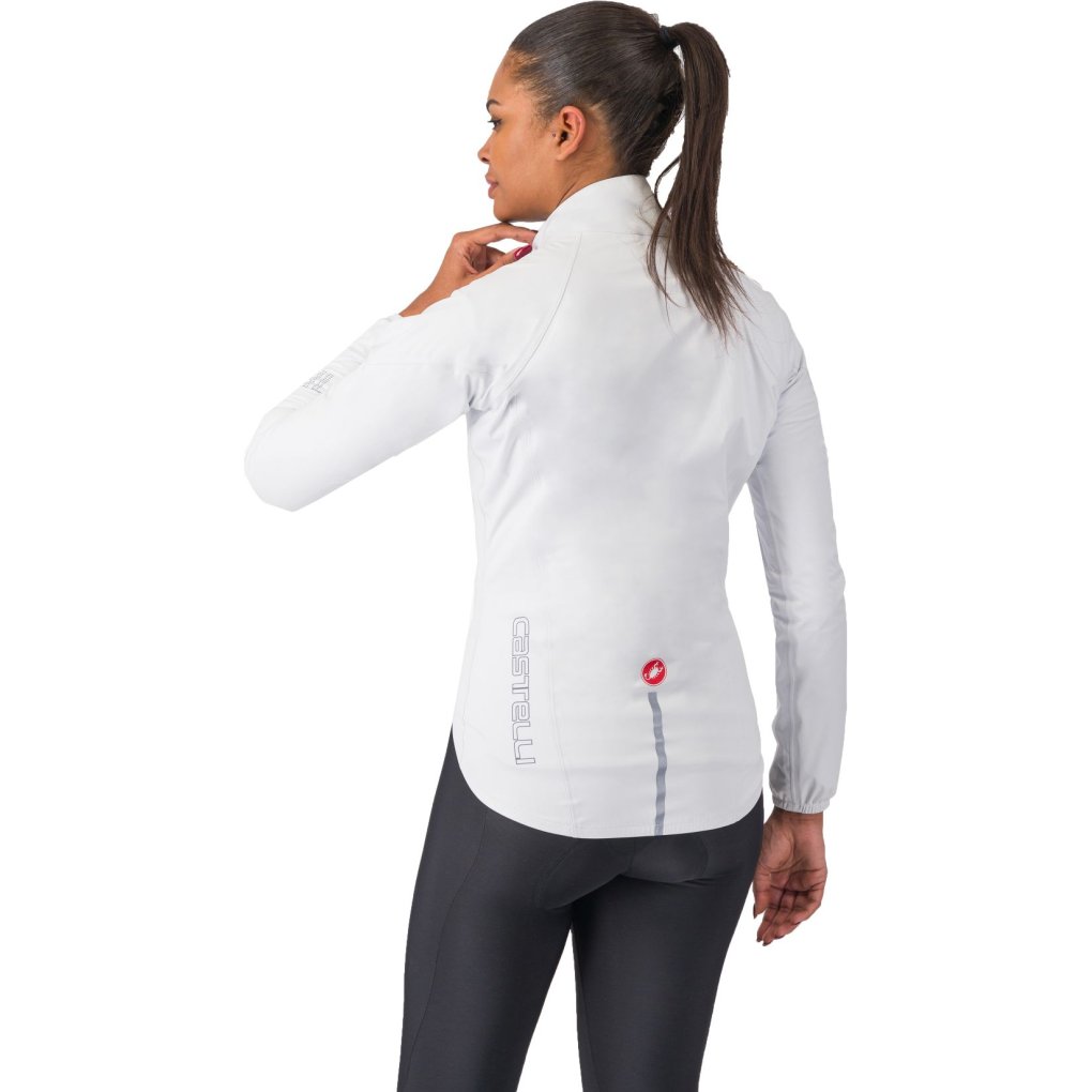 Castelli Emergency 3 Rain Jacket Women - white 001