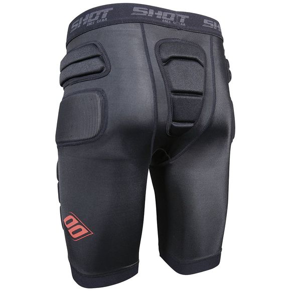 Shot INTERCEPTOR 2021 Protective Shorts - BlackRef: SO1306