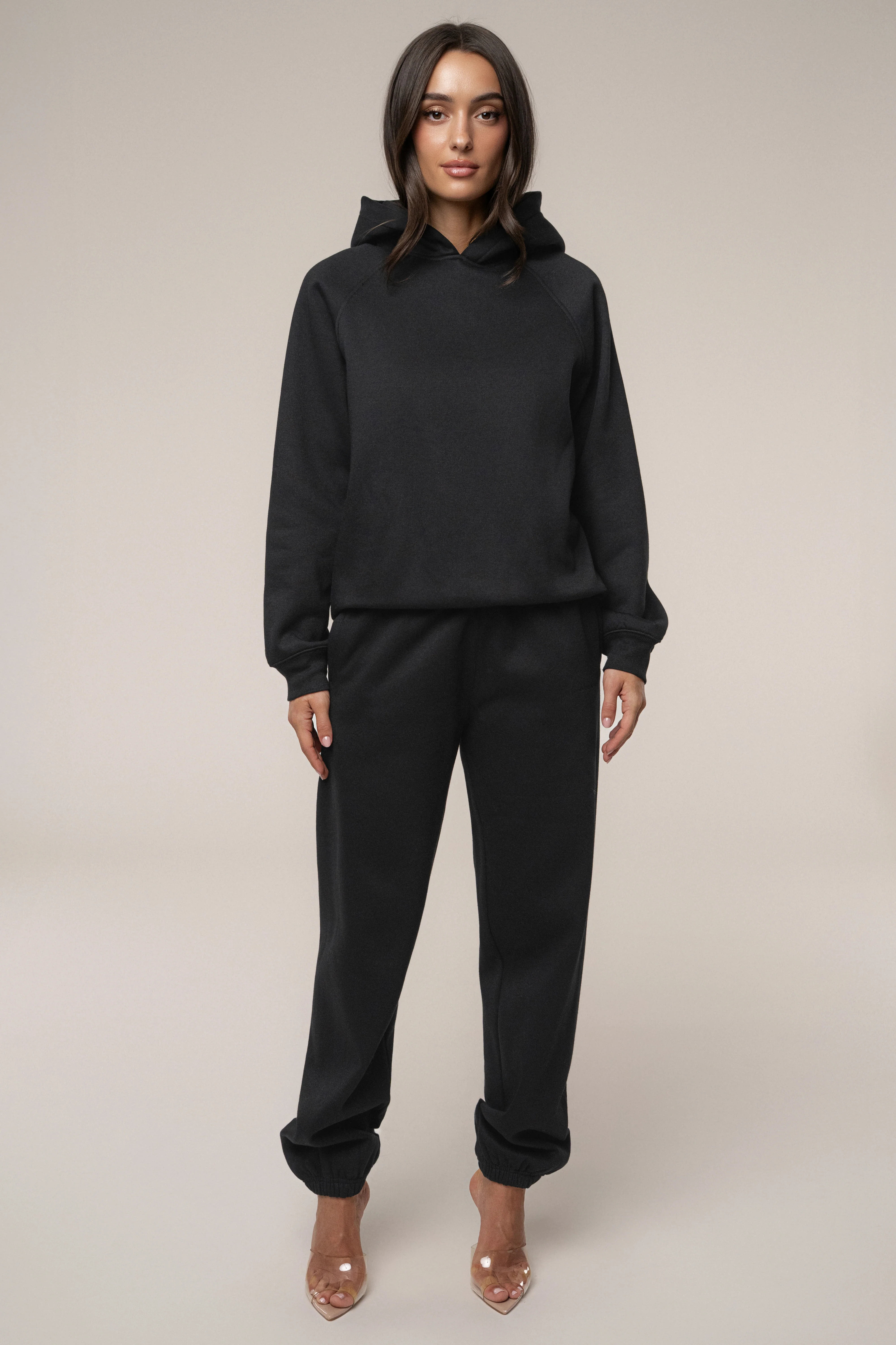 Black JLUXLABEL Logo Sweatpants