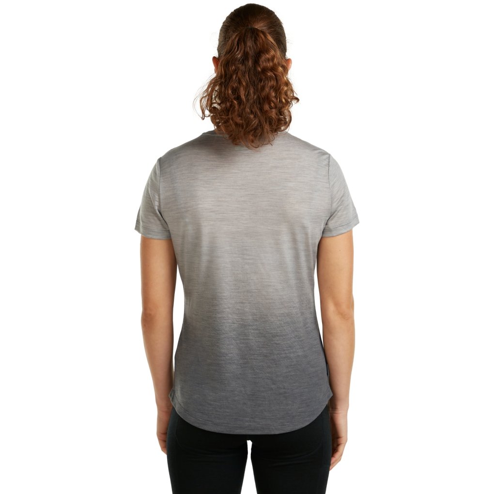 Icebreaker Merino 125 Cool-Lite™ Sphere Short Sleeve Tee Alta Women - Metro Hthr