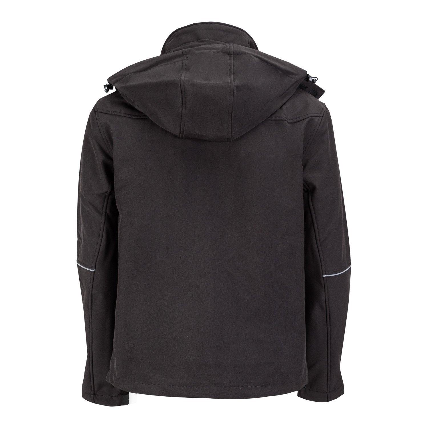 Real Madrid Mens Softshell Black