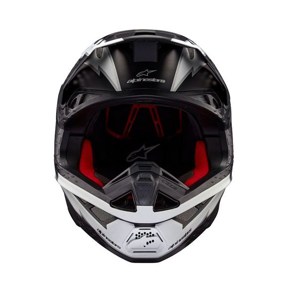 Alpinestars Supertech S -M10 cross helmets - 2025 ampress - black / whiteRef: AP3232