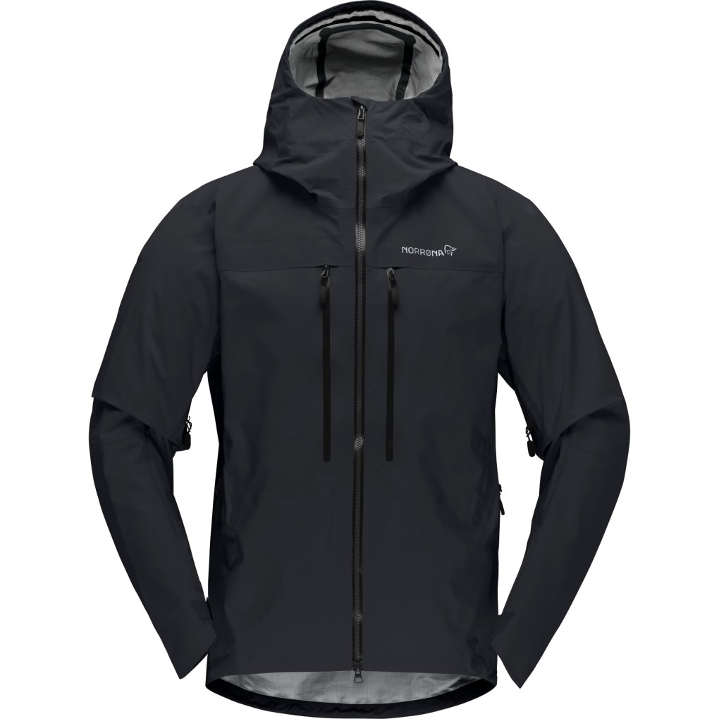 Norrona trollveggen Gore-Tex Pro light Jacket Men - Caviar Black