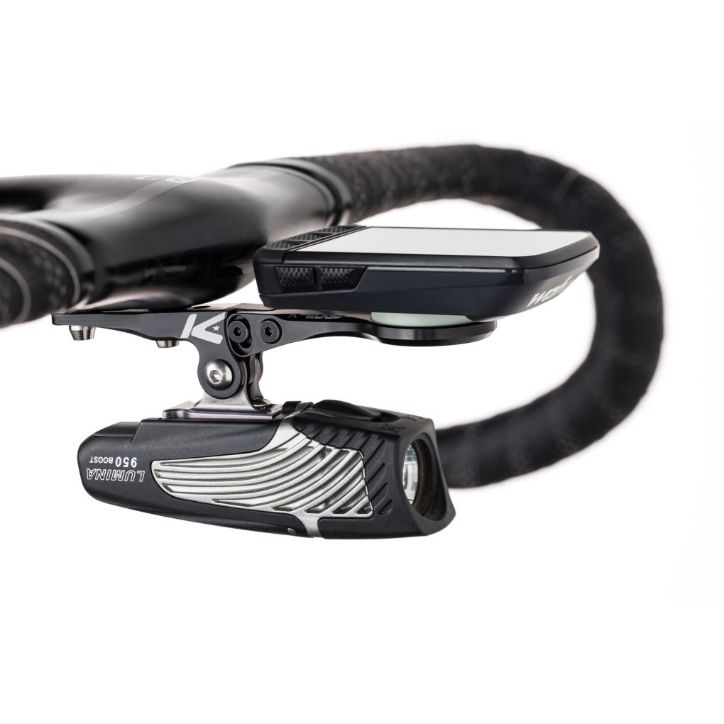 K-Edge Wahoo Integrated H-Bar Combo Mount - black