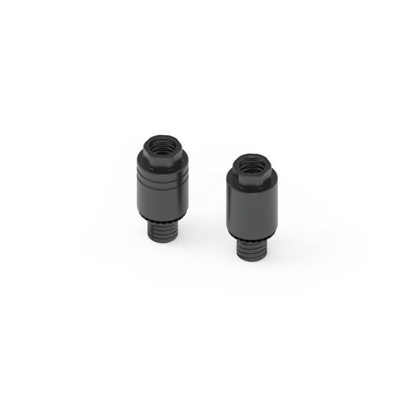 Rizoma mirror support adapter BS827B - blackRef: Rz1038 / Bs827B