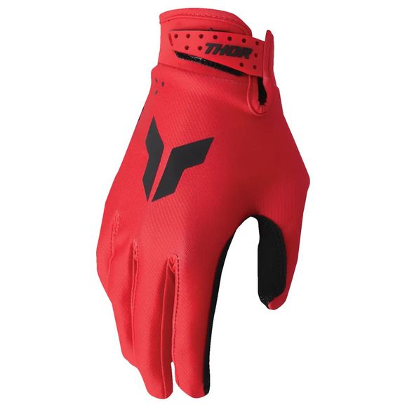 Thor Launch cross Gloves - Split - Child - Black / RedRef: To3296