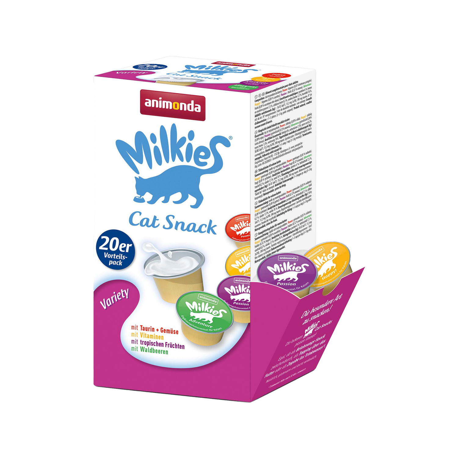 Animonda Milkies - Mixed Pack - 20 Cups