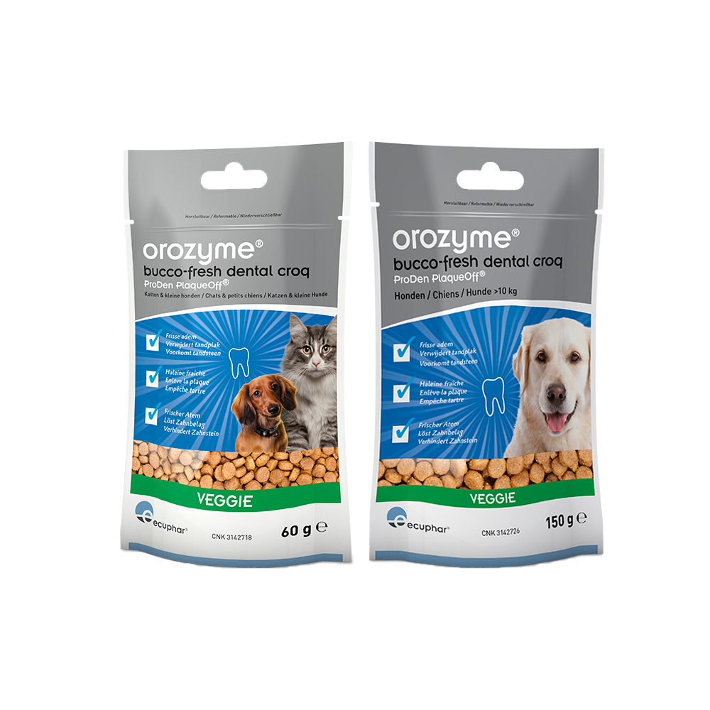 Orozyme Bucco-Fresh Dental Croq - Small 60g (under 10kg)