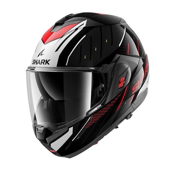 Casque modulable Shark OXO RYDGER - Noir / RougeRef : SH1795-C42200