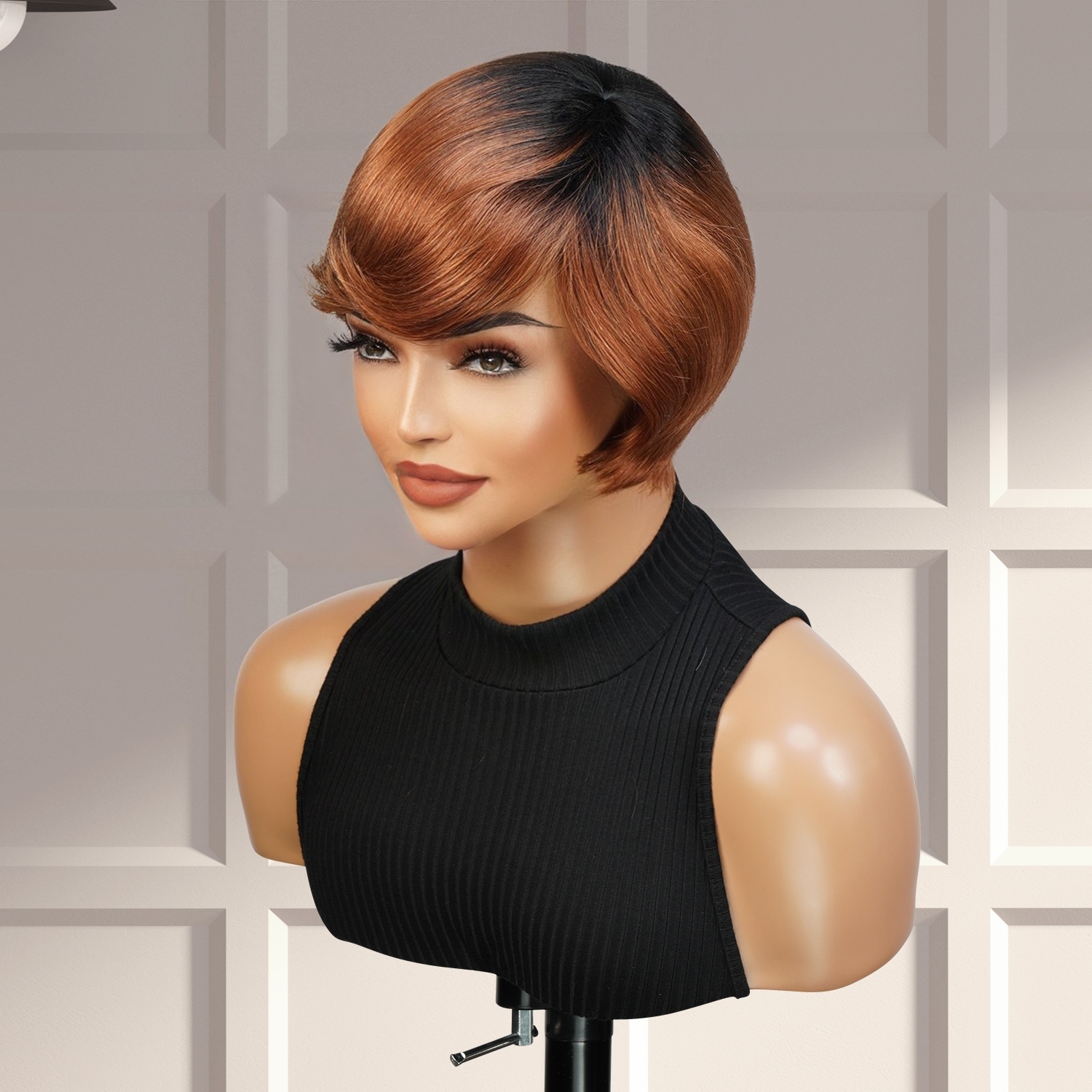 Instant Fab 100% Human Hair Wig Crystal