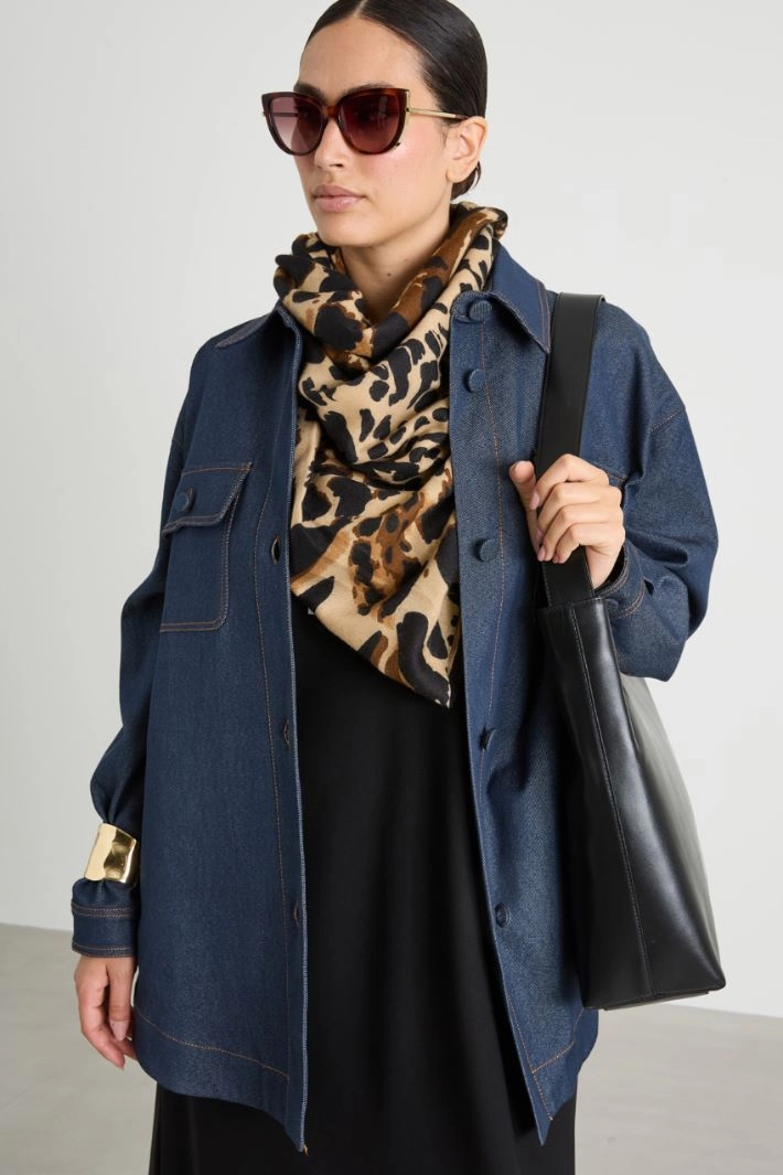 Spotted stole - HAZEL