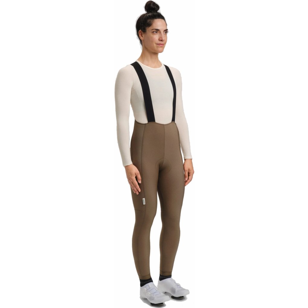 FINGERSCROSSED Road Thermal Bib Tights Women - Ground