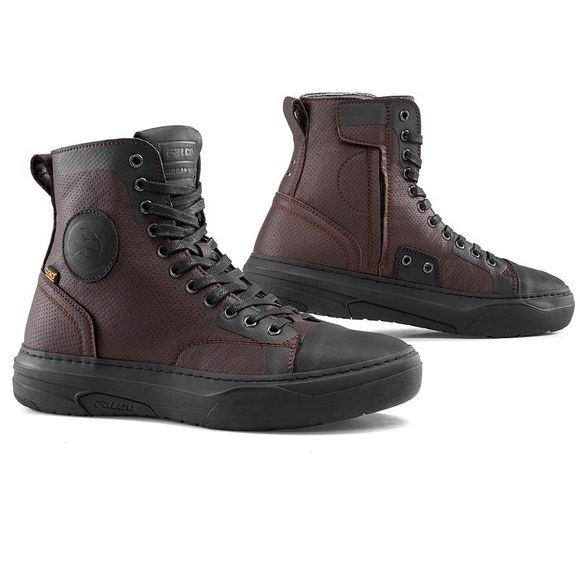 Falco Lennox 3 Matt - Brown Motorcycle SneakersRef : FAL0181