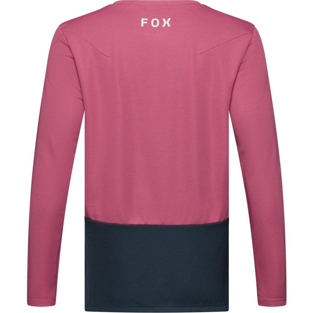 FOX Ranger MTB Long Sleeve Jersey Kids - berry