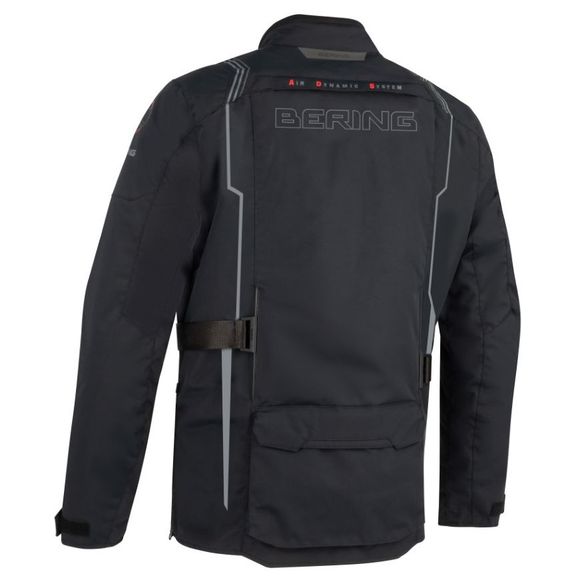 Flagstaff - Black Bering Motorcycle JacketRef: BR1414