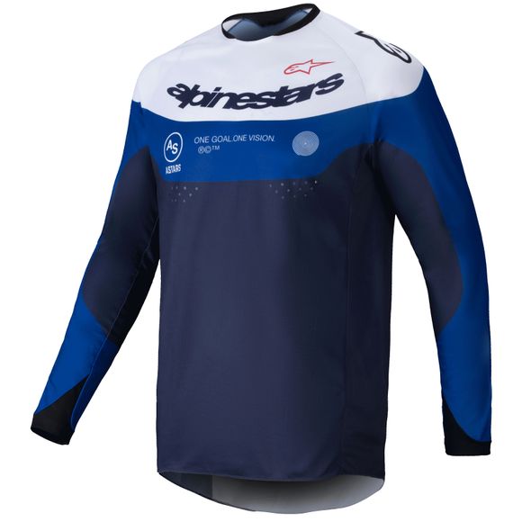 Alpinestars PRO-DURA 2025 cross jersey - Blue / WhiteRef: AP3411
