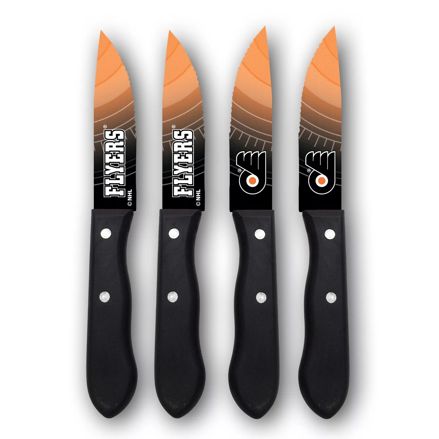 Philadelphia Flyers NHL Steak Knife Set (4-Piece)