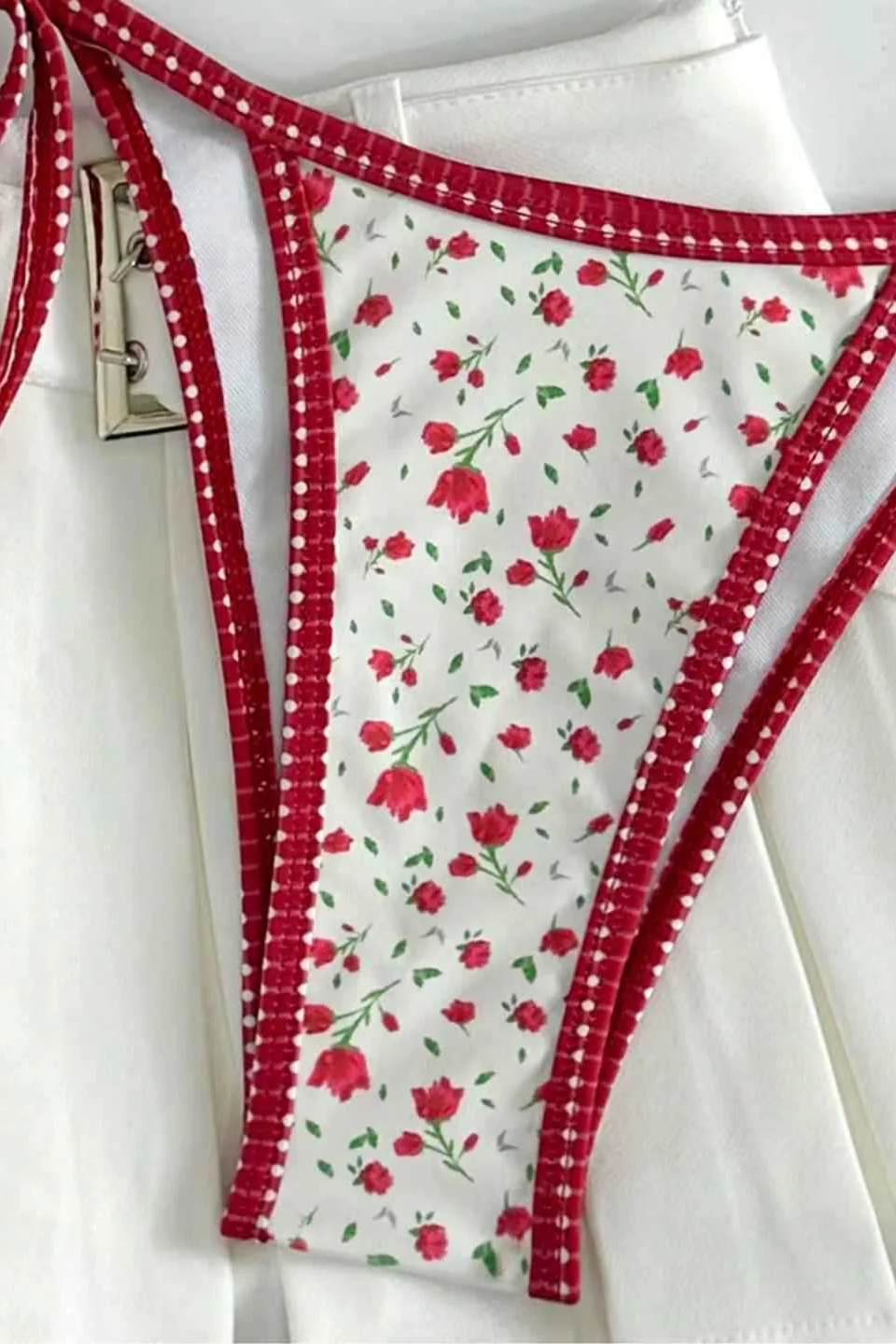 Printed Two Piece Bikini Set