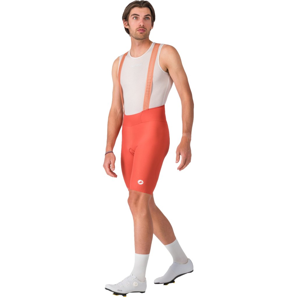 Castelli Espresso 2 Bibshorts Men - paprika 655