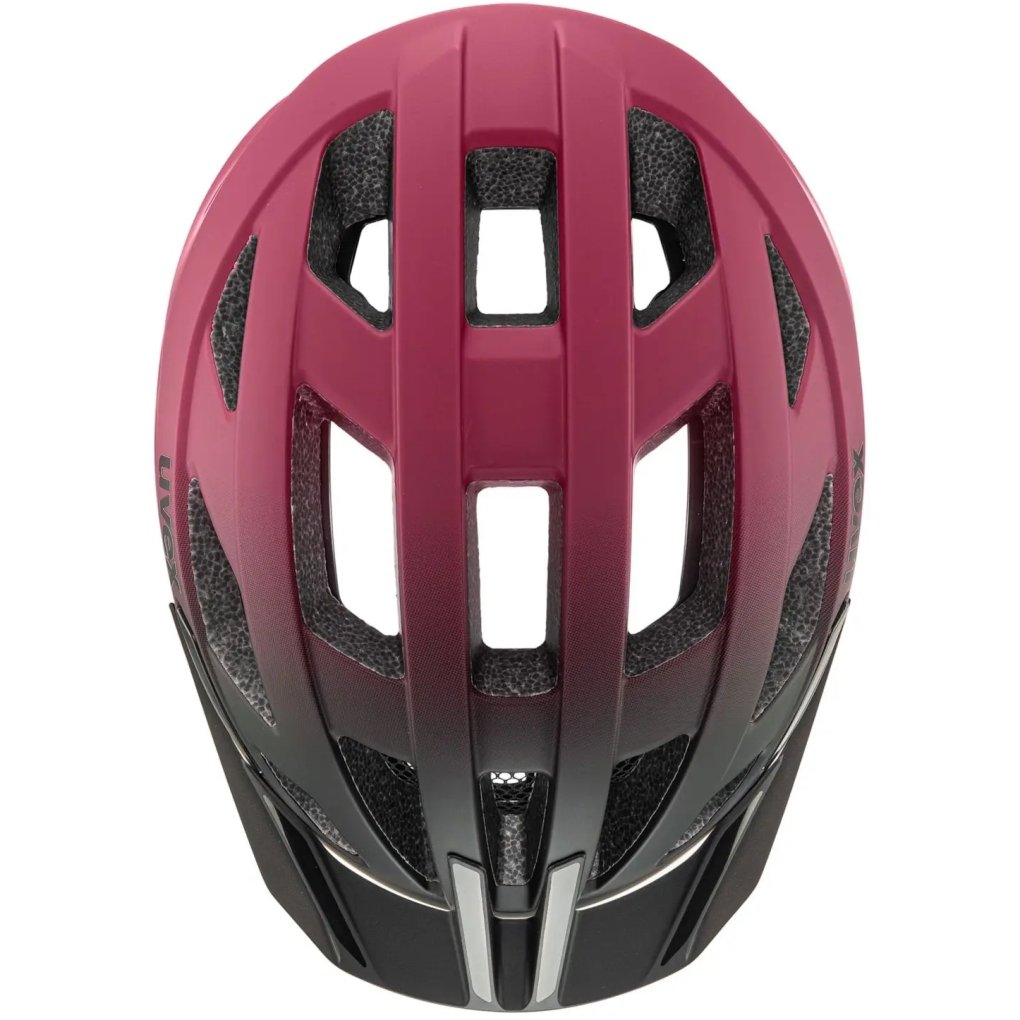 Uvex i-vo 2 MIPS Bike Helmet - cranberry-black matt