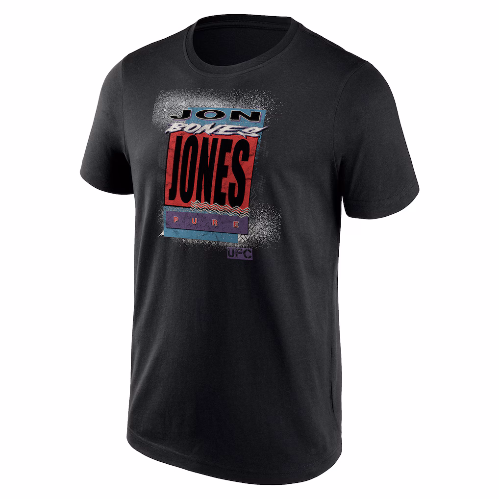 UFC Jon Jones Pure T-Shirt - Black - Mens