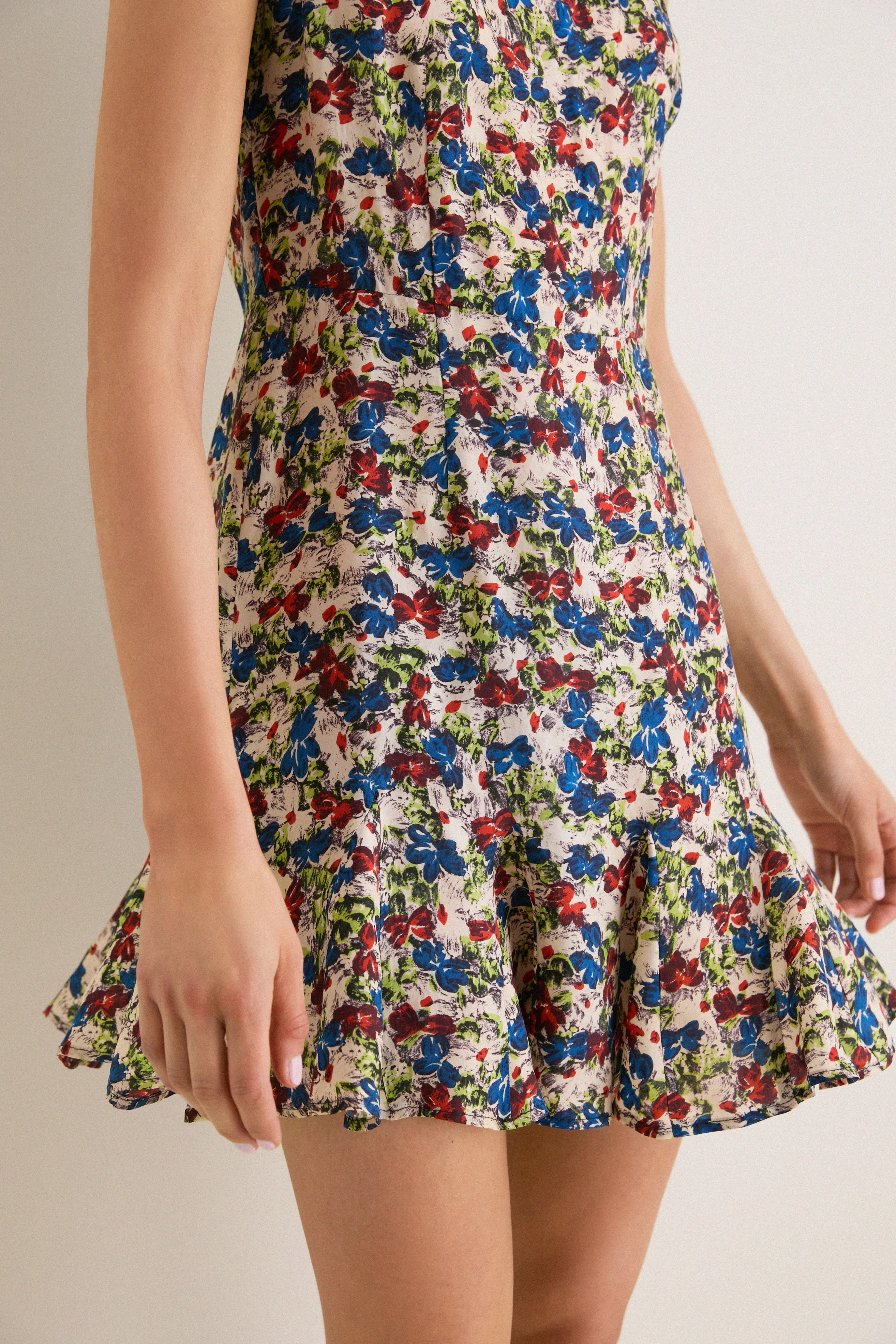 Ditsy Meadow Lyon Mini Dress