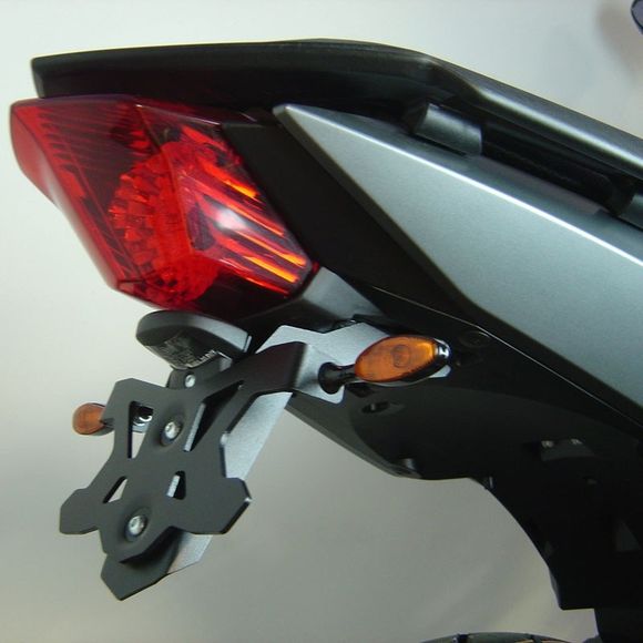 Top Block License Plate Holder YAMAHA XJ6 N/S 09/12 - BlackRef: TB0247 / SPEY23