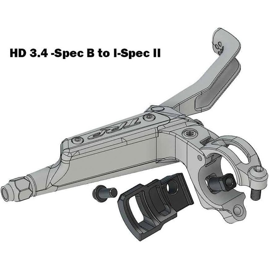 TRP HD 3.4 MTB Shifter Adapter - I-Spec B / I-Spec II - right