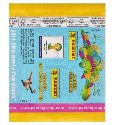 Panini World Cup Brasil 2014 Packet USA Canada
