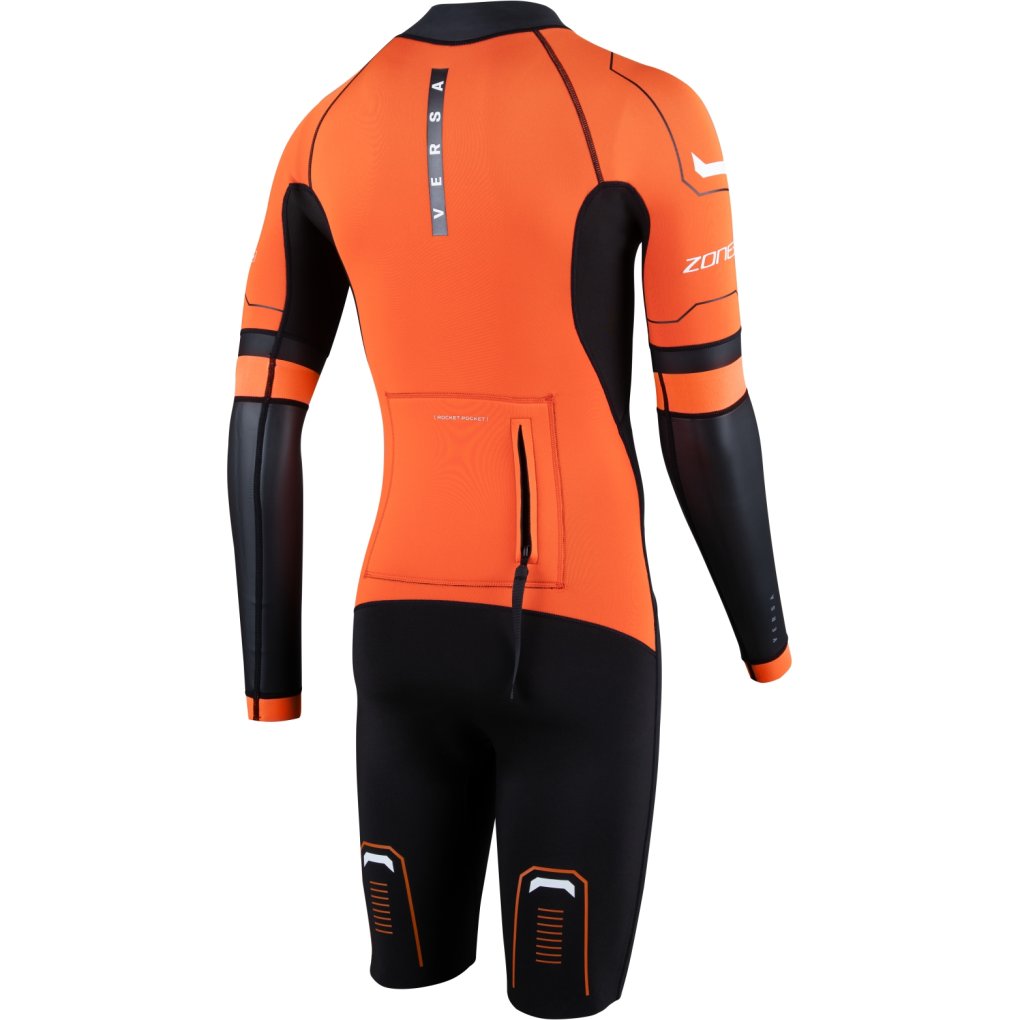 Zone3 Versa Swimrun Wetsuit Men - black/orange