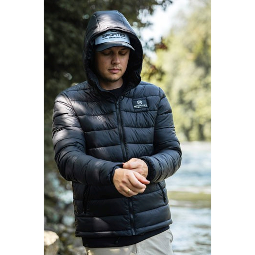 Sportex Hooded Jacket Men (Black)