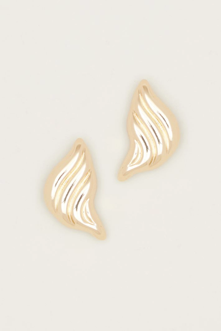 Geometrical earrings - GOLD