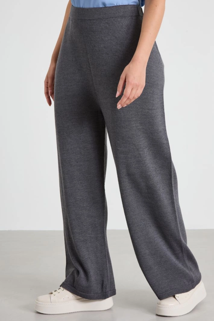 Wool trousers - GREY