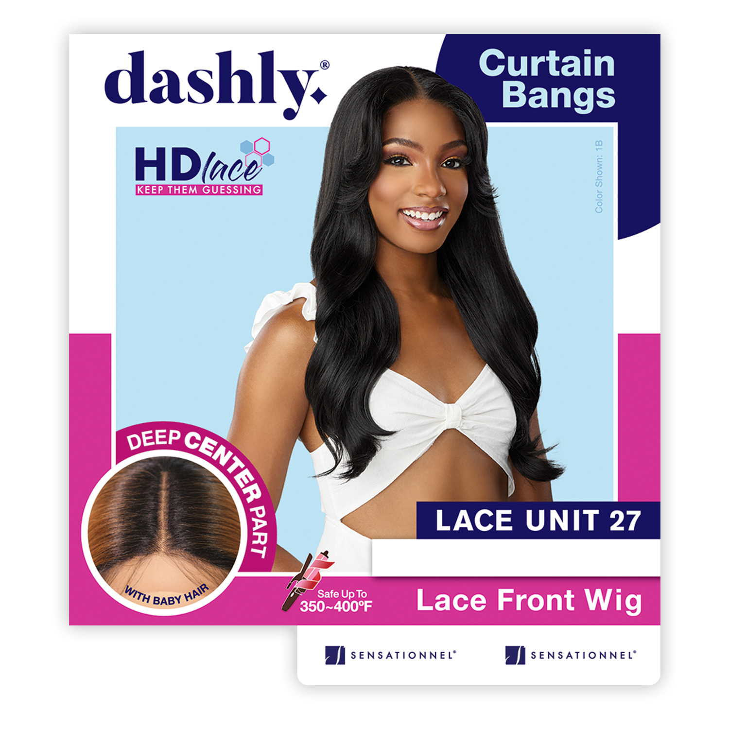 Sensationnel Dashly HD Lace Front Wig Lace Unit 27