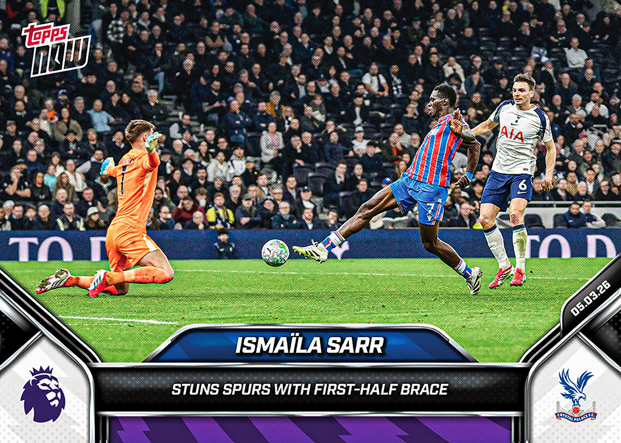 Ismaïla Sarr - 2025-26 Premier League Topps NOW® - Card 155