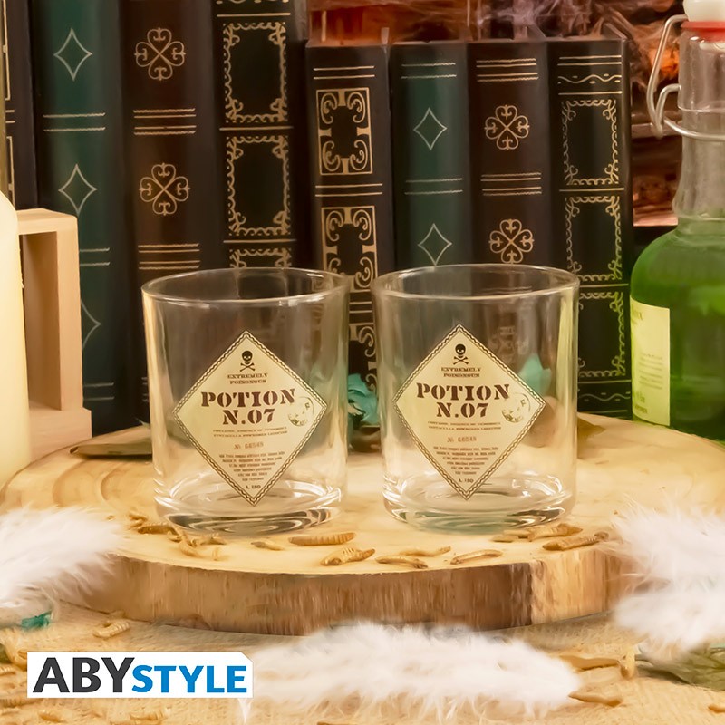 HARRY POTTER Bottle and glasses Set Potion