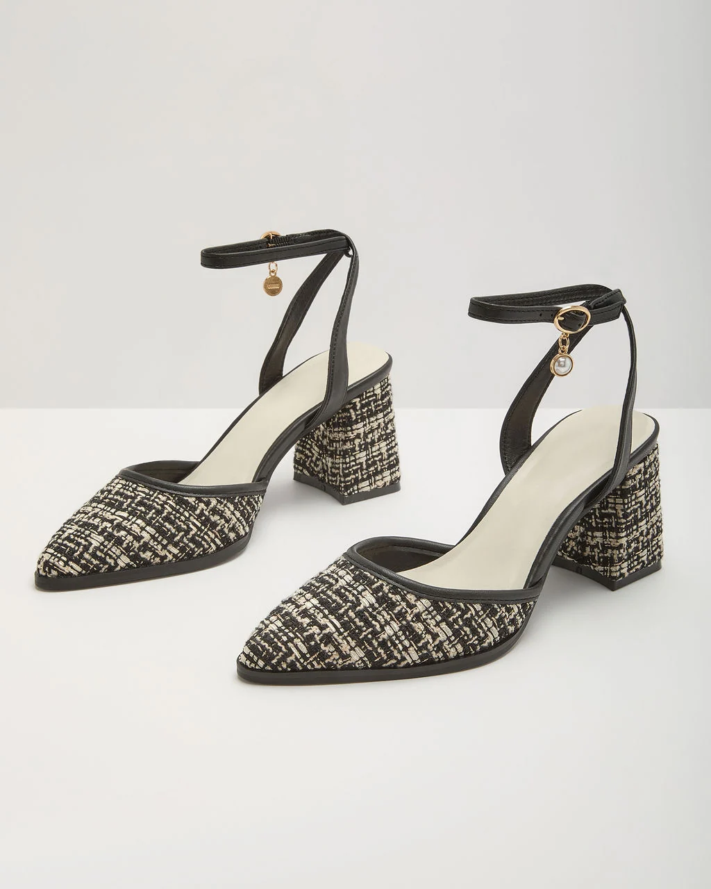 Sunday Edition Tweed Mule
