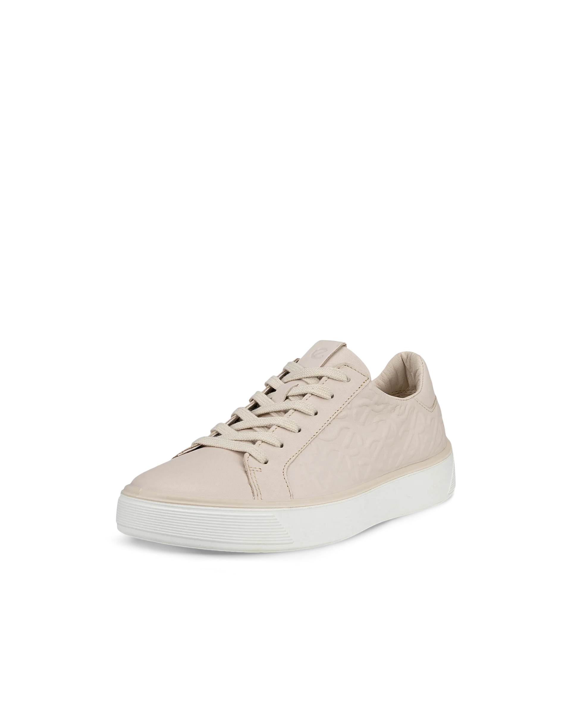 ECCO STREET TRAY W Damen Ledersneaker Beige