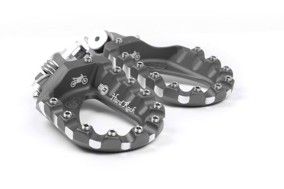 Repose-pieds S3 Hard Rock Enduro aluminium titaneRef : SPART00105A / 1081786004