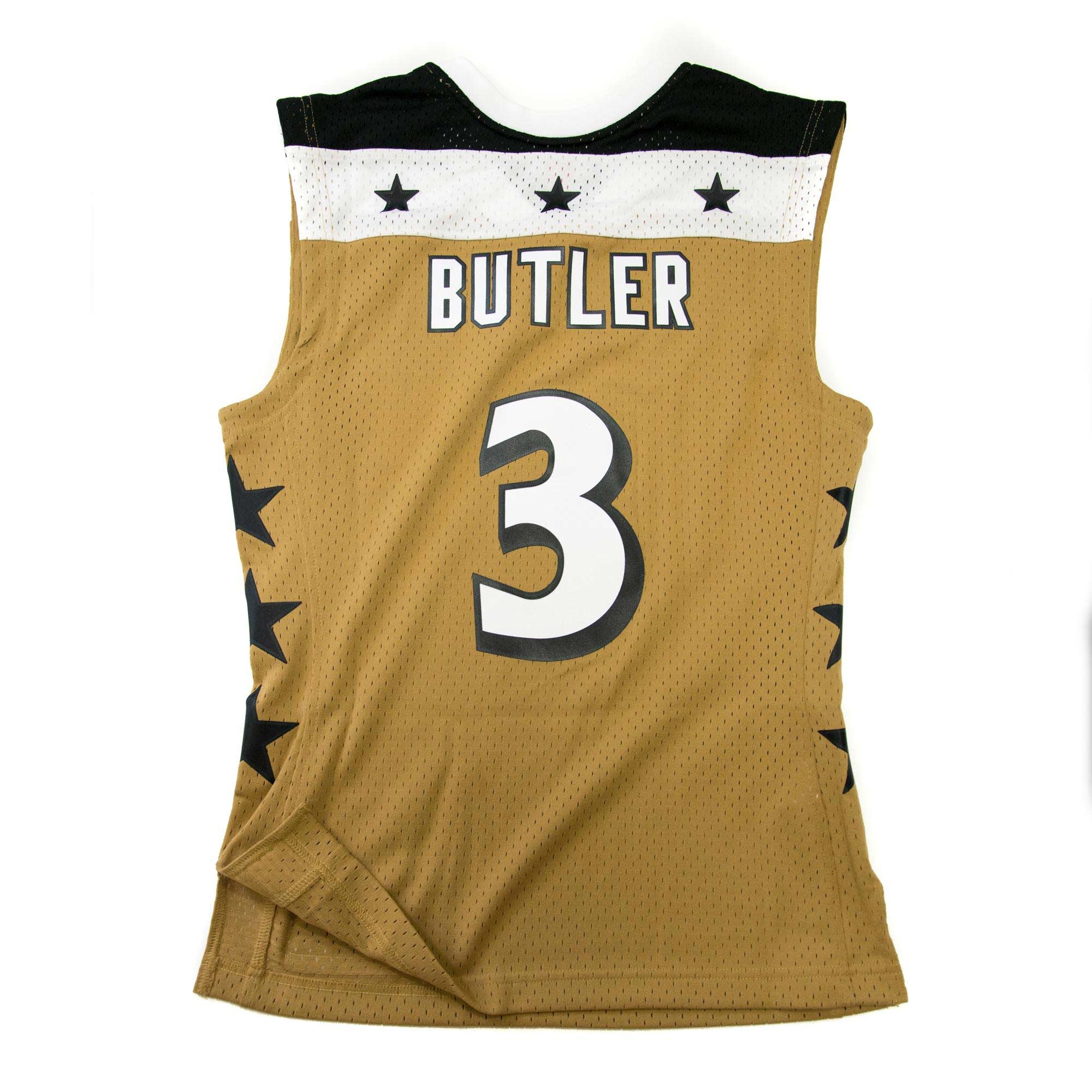 Caron Butler #3 Washington Wizards 2007-08 Mitchell & Ness Swingman NBA Jersey Gold